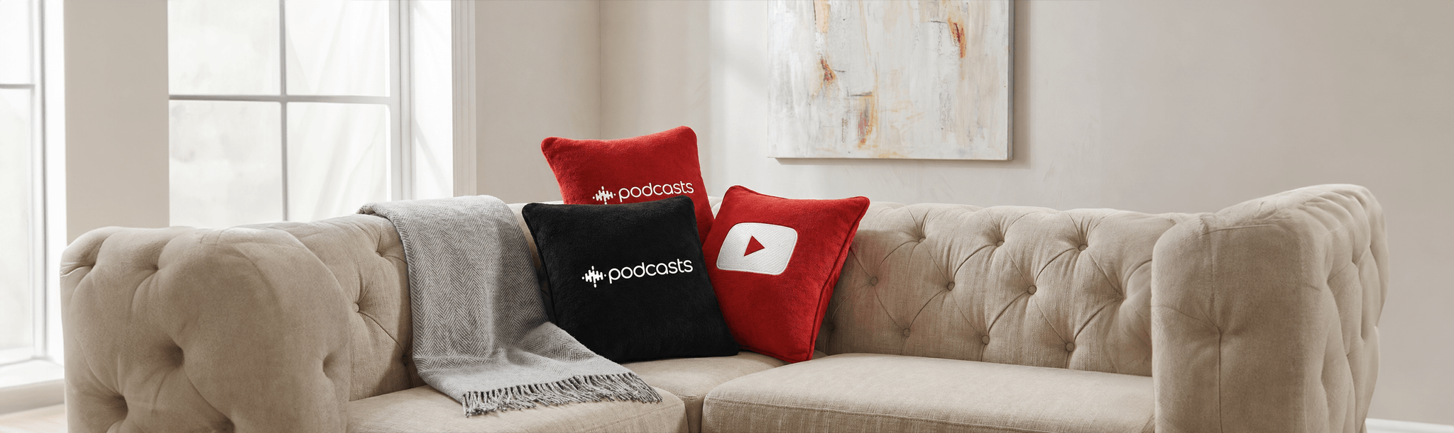 YouTube Pillow